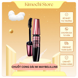Chuốt Dài Mi và Cong Mi Maybelline New York Hyper Curl Waterproof Chuốt Mi Đen 9.2ml Kimochistore
