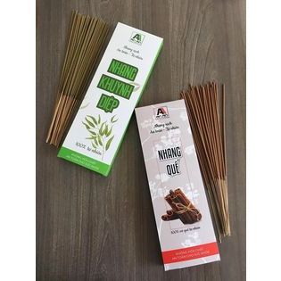 Nhang khuynh diệp & quế 30 cm - nhang tự nhiên an an