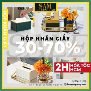 Hộp đựng khăn giấy sang trọng cao cấp hcm giao trong 2 giờ