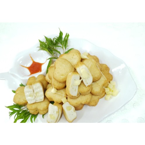 Đậu hũ phô mai Phú Mark 450g, đậu hũ cá phô mai, đậu hũ hải sản phô mai