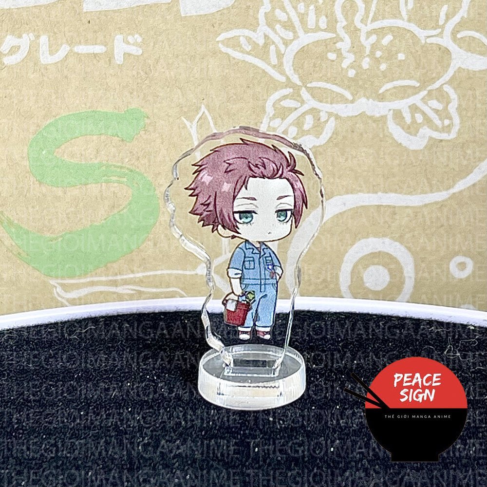 Móc khóa BLUE LOCK ver KỸ SƯ in hình anime chibi mica trong acrylic quà tặng dễ thương