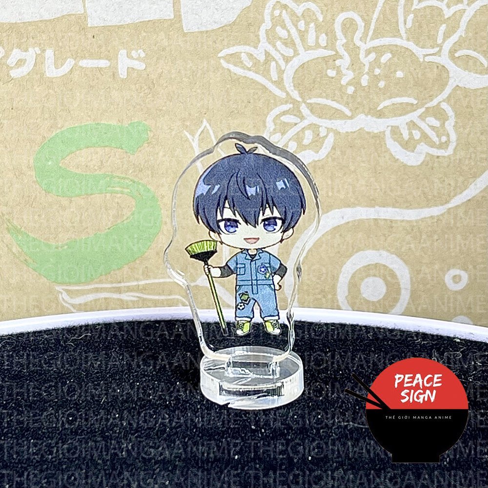 Móc khóa BLUE LOCK ver KỸ SƯ in hình anime chibi mica trong acrylic quà tặng dễ thương