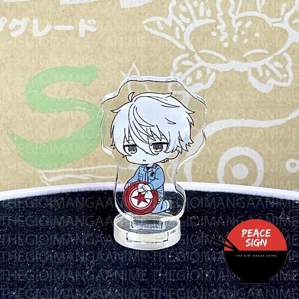 Móc khóa BLUE LOCK ver KỸ SƯ in hình anime chibi mica trong acrylic quà tặng dễ thương