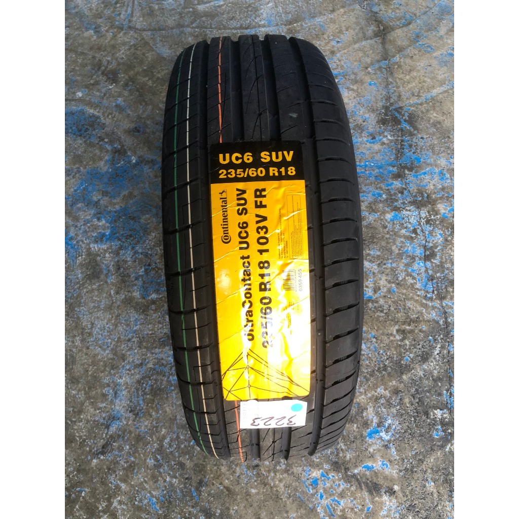 Lốp Continental 235/60R18  UltraContact UC6