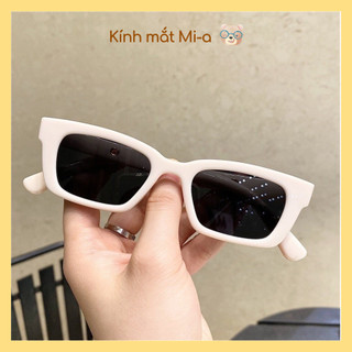 Mắt kính gọng vuông thời trang dành cho nữ phong cách Hàn Quốc