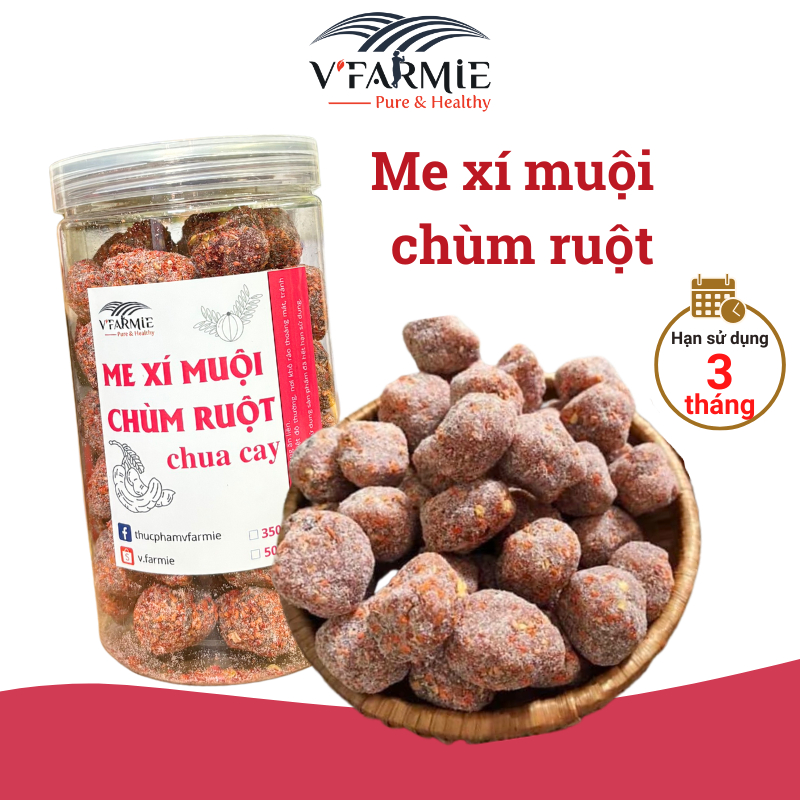 Me xí muội chùm ruột chua cay đặc biệt