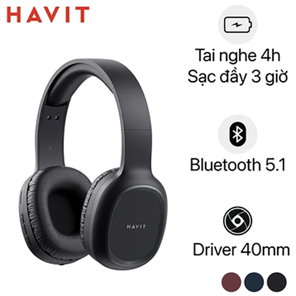 Tai Nghe Chụp True Wireless Havit H2590BT-25354