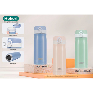 BÌNH GIỮ NHIỆT INOX 304 ĐI DU LỊCH THỂ THAO - BÌNH GIỮ NHIỆT SUNY HOKORI VIỆT NHẬT 500ml