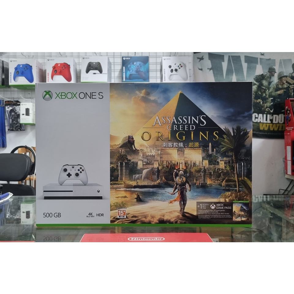 Máy chơi game Xbox One S 500GB Assassin Creed Bundle