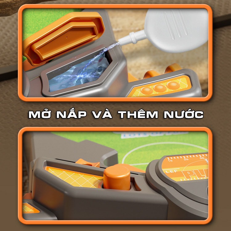 Đồ Chơi Máy Bắn Bóng PinBall Sân Đá Bóng Thi Đấu Ghi Điểm Phun Nước,Đồ Chơi Thông Minh Đối Kháng Dành Cho Bé