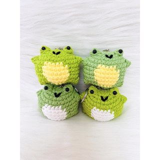 Móc khoá chú ếch bằng len [handmade]