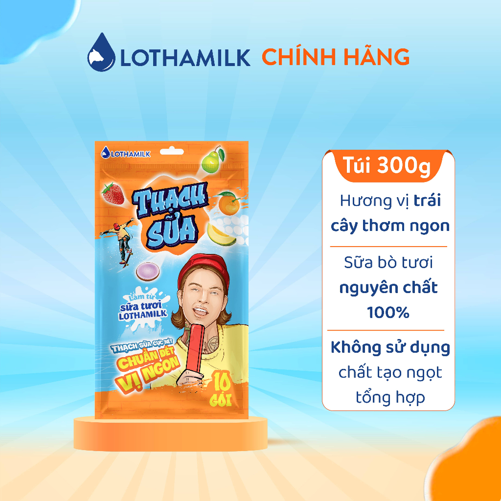 Thạch Sữa Lothamilk thùng 36x30g