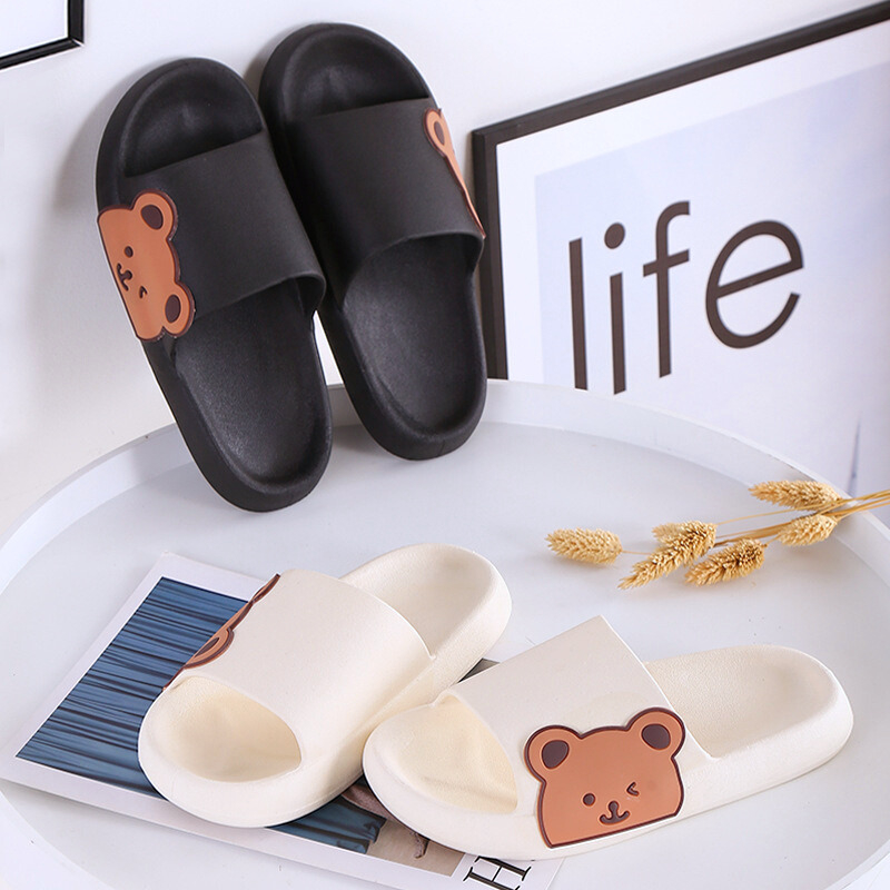 Dép nữ đế bánh mì phi hành gia nhựa PVC bền đẹp siêu nhẹ chống trơn trượt  3Fashion - 3258