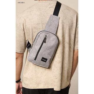 Túi đeo chéo nam AKUBA chất liệu Oxford nhập khẩu có nhiều ngăn, tiện lợi, thời trang cao cấp 01UE0840