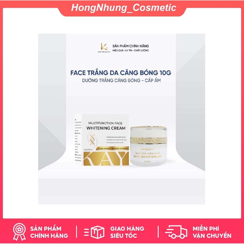 KEM FACE DƯỠNG TRẮNG DA KAY ( chất kem Lotion ) hộp nhỏ 10gr