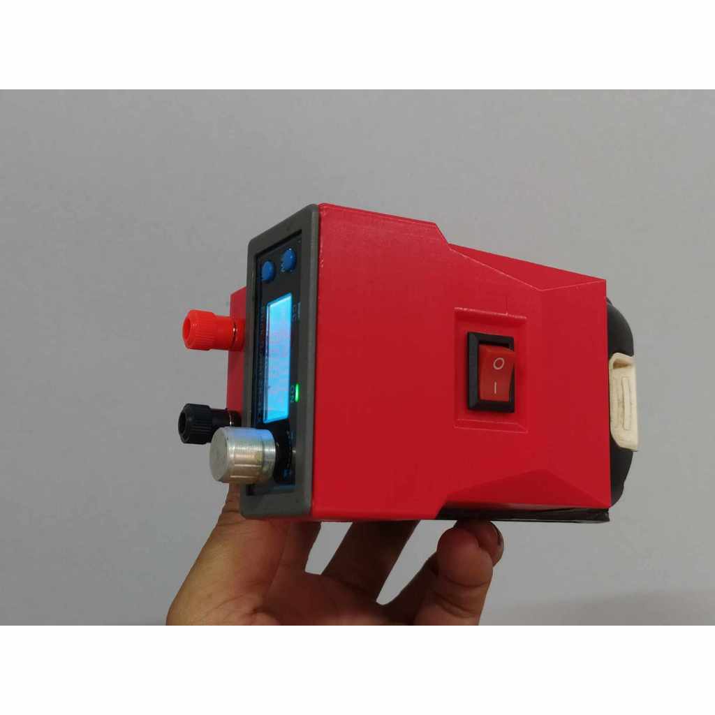 Hộp đựng module Buck - Boost ZK-4KX  dùng pin makita