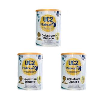 Combo 3 lon Sữa bột UC2 Platinum Colostrum Diabet+ 800g