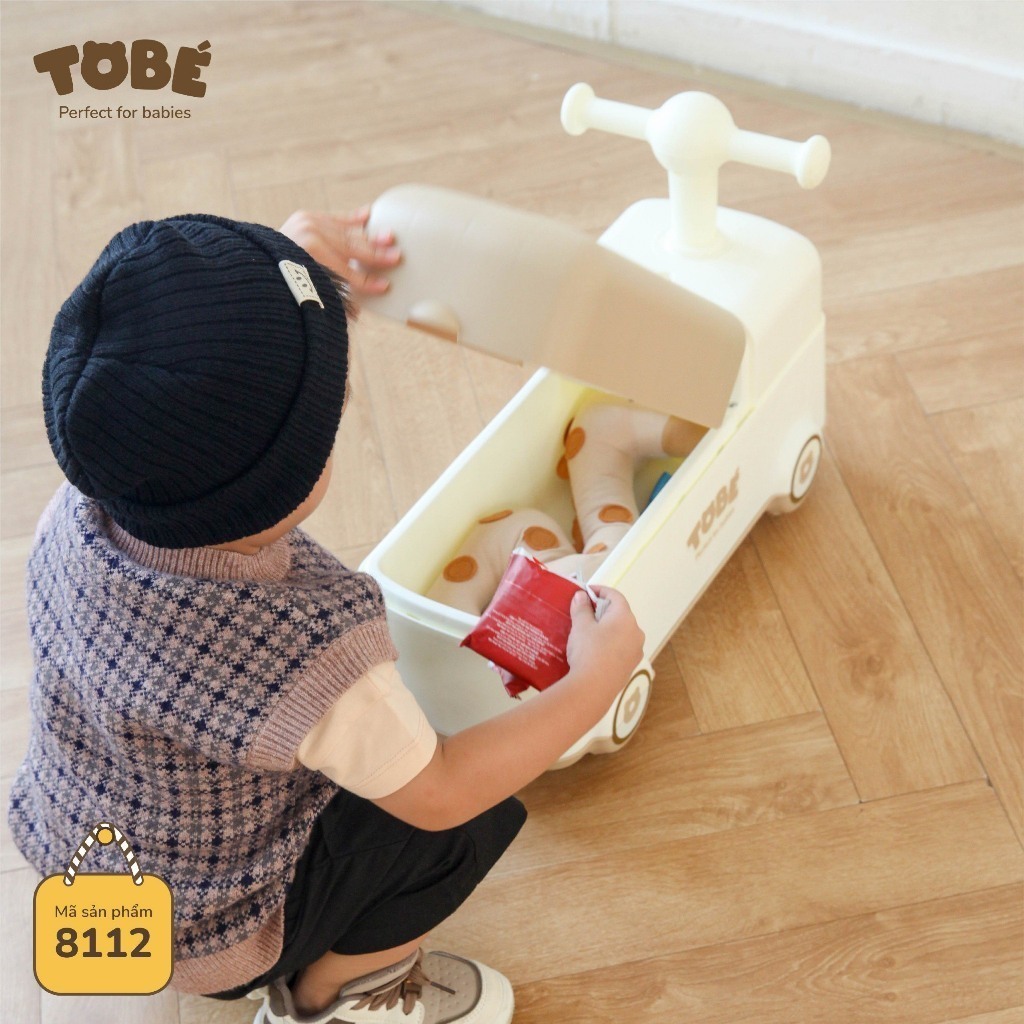 Xe Chòi Chân KOLA TOBÉ Chất Liệu Nhựa PP Cho Bé Từ 2 Tuổi