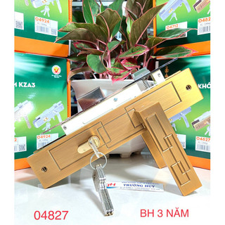 [chính hãng] 04827 Khoá cửa đi dài 250mm dùng gỗ - nhôm - sắt 4x8cm cao cấp Việt Tiệp - Bảo hành 2 năm