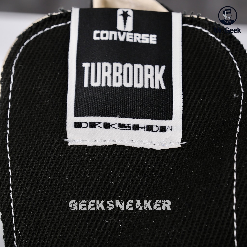 Giày Sneaker Rick Owens x Converse TURBODRK Chuck 70
