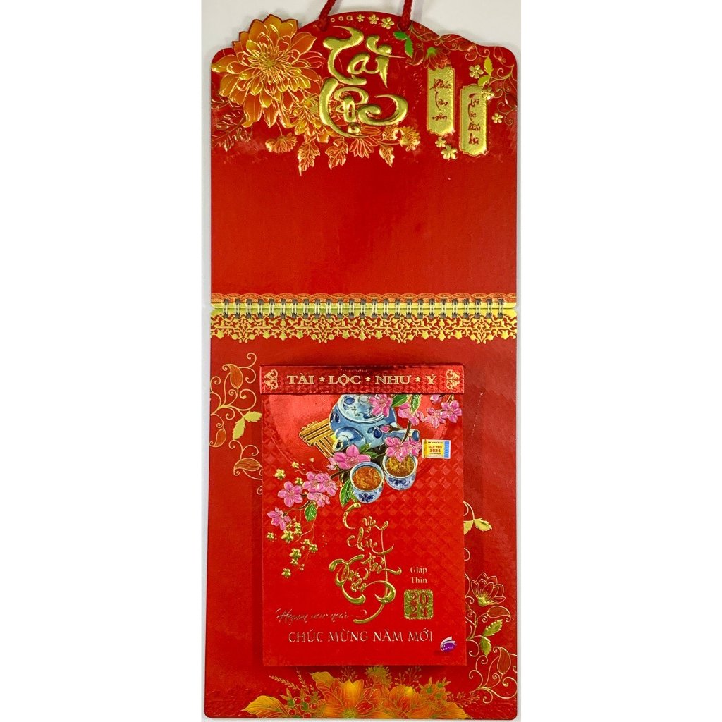 LỊCH TREO TƯỜNG 2024 - LỊCH BLOC 2024 Size: 14,5 x 20,5 (cm) LỊCH TẾT 2024