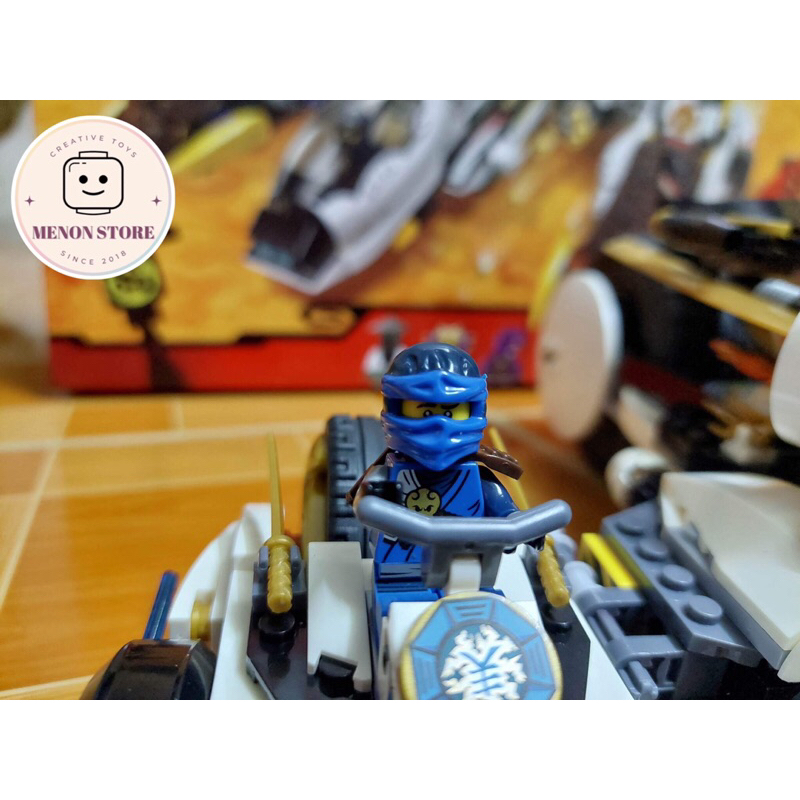 Đồ chơi lắp ráp 20529 10529 70595 Mô hình Chiến xa tàng hình Ninja – Xếp hình thông minh