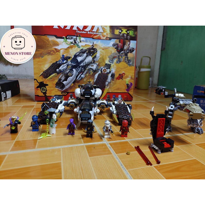 Đồ chơi lắp ráp 20529 10529 70595 Mô hình Chiến xa tàng hình Ninja – Xếp hình thông minh