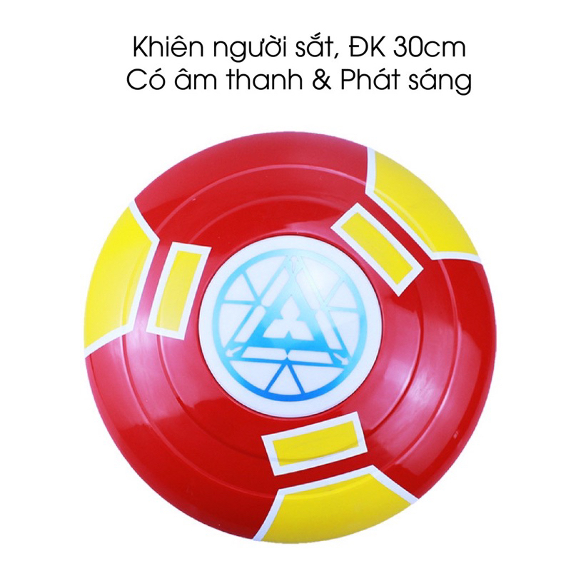 Đồ chơi trẻ em / Khiên siêu nhân có âm thanh ánh sáng dành cho bé trai