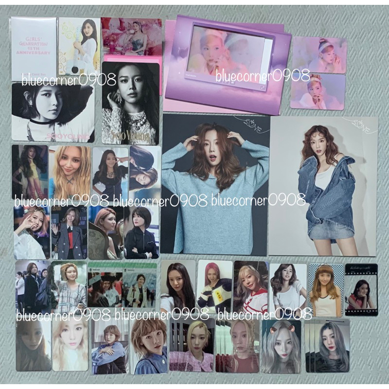 ẢNH (PHOTOCARD) SNSD CÓ SẴN THẺ ẢNH BO GÓC