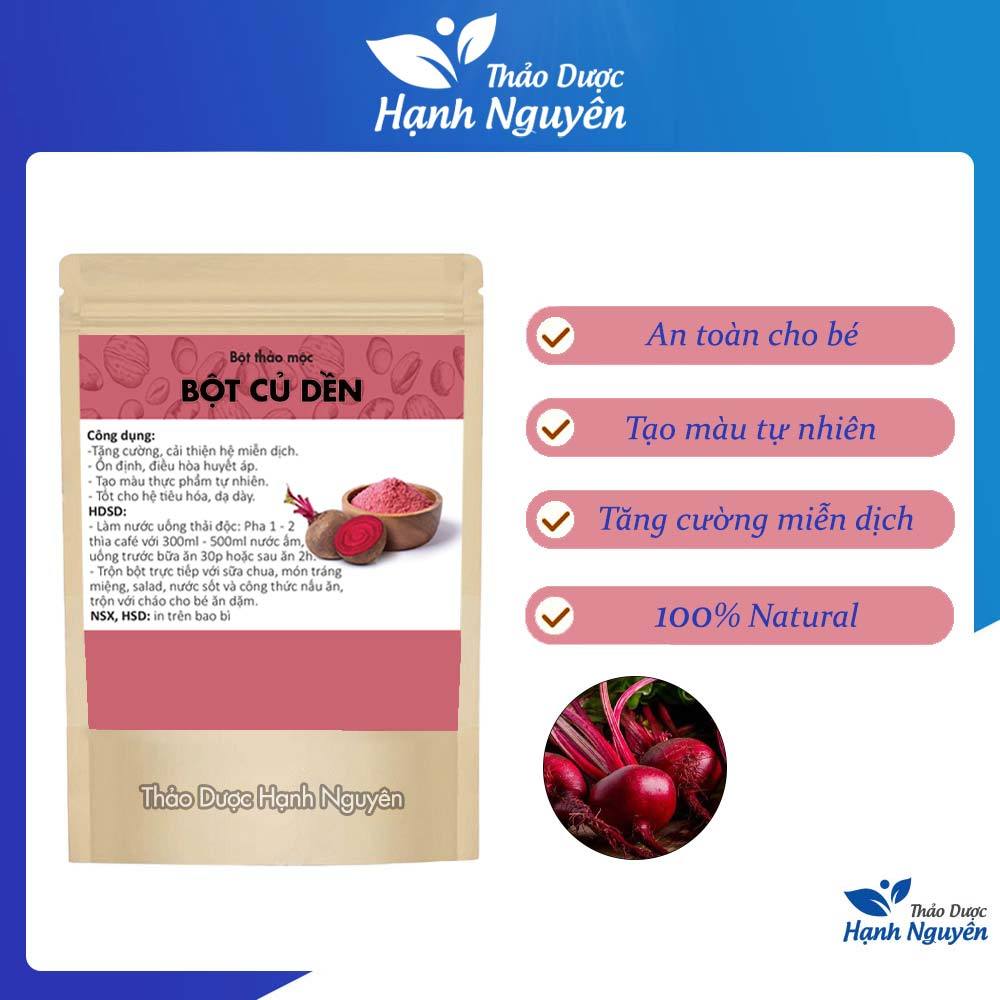 Bột Củ Dền Nguyên Chất 500g - Có hút chân không (Bột Củ Rền Tạo Màu Đỏ)