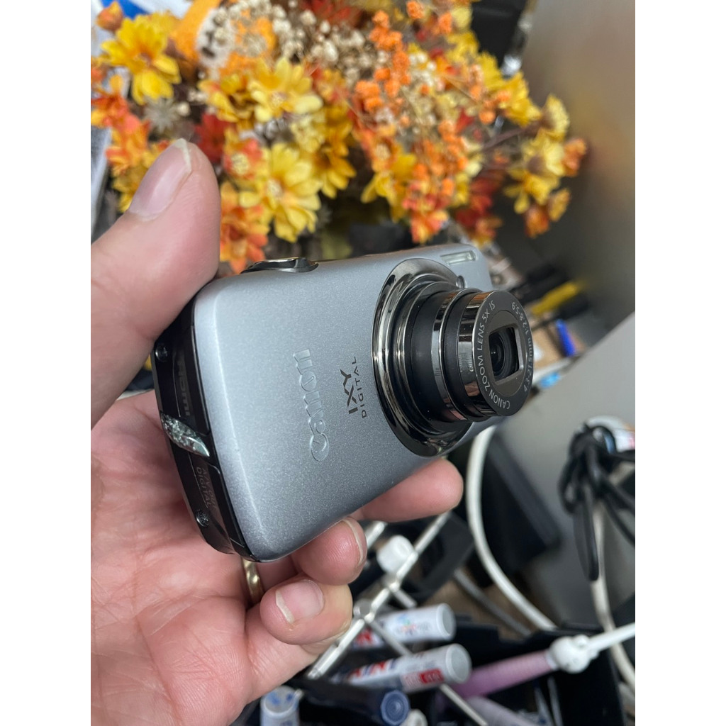 Máy ảnh Canon IXY 930 IS cảm biến CCD 12.1Mpx