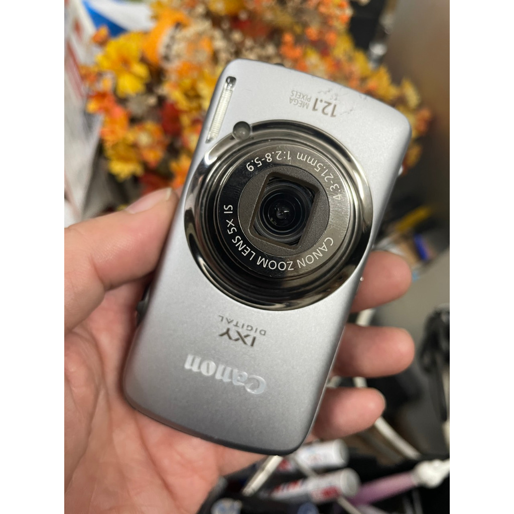 Máy ảnh Canon IXY 930 IS cảm biến CCD 12.1Mpx