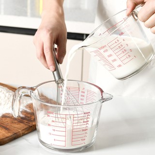 Sẵn sàng giao hàng / cốc đong thể tích thủy tinh vđo lường thủy tinh vạch chia có vạch chia định lượng kitchen glass