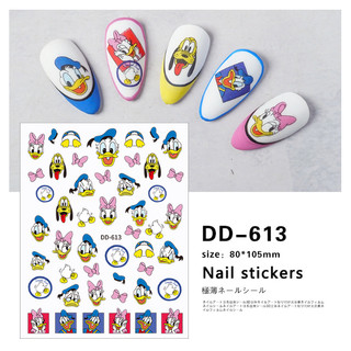 Stiker nail hoạt hình trang trí móng ạ