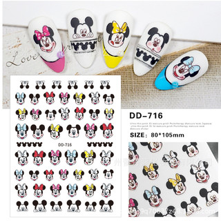 Sticker nail chuột trang trí móng mã mới a