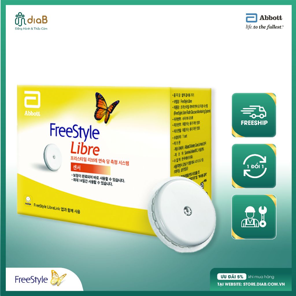 Cảm biến - ABBOTT - FreeStyle Libre Sensor - DIAB