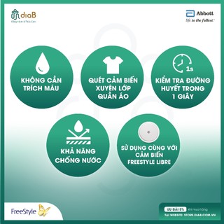 Cảm biến - ABBOTT - FreeStyle Libre Sensor - DIAB