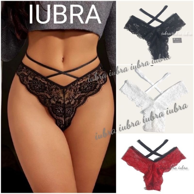 🧚‍♀️Quần lót đan DÂY CHÉO🧚‍♀️ Ren thun co giãn, sexy, quyến rũ.