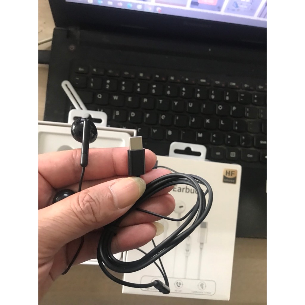 TAI NGHE CÓ MÍC CHÂN CẮM TYPE-C DÙNG CHO IPHONE 15/MAC/CÁC DÒNG ĐIỆN THOẠI JACK TYPE C WIWU EB315/EB314/EB316 IN-EAR