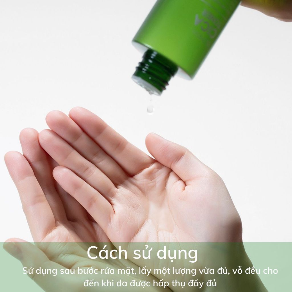 Nước hoa hồng rau má Hỗ trợ cấp ẩm làm dịu da mặt Toner rau má Blemish Cica Toner Tenzero 200ml Hàn Quốc