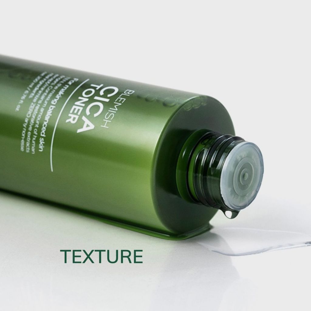 Nước hoa hồng rau má Hỗ trợ cấp ẩm làm dịu da mặt Toner rau má Blemish Cica Toner Tenzero 200ml Hàn Quốc