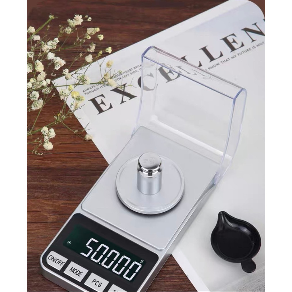 Cân tiểu ly điện tử mini CX-118 và CX188A độ chính xác cao 0.001g/100g - Sạc USB
