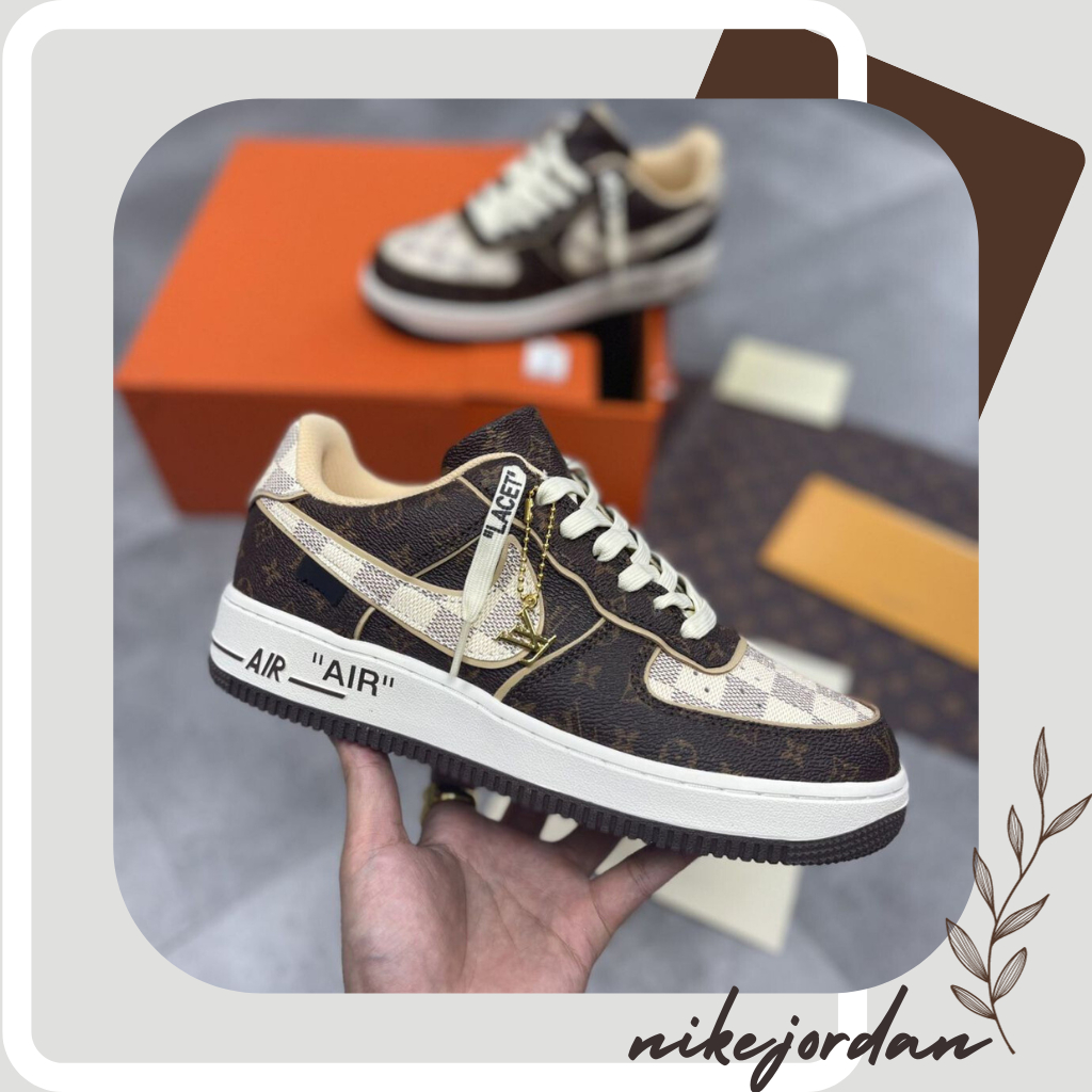 Giày Nike_AF1 Nam Nữ, Giày LV Hàng Đẹp Full Box Bill
