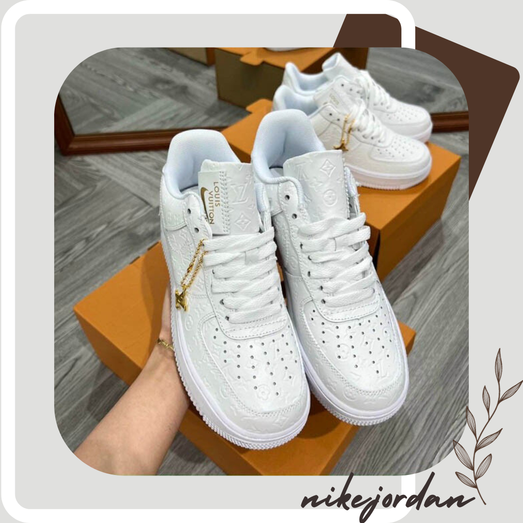 Giày Nike_AF1 Nam Nữ, Giày LV Hàng Đẹp Full Box Bill