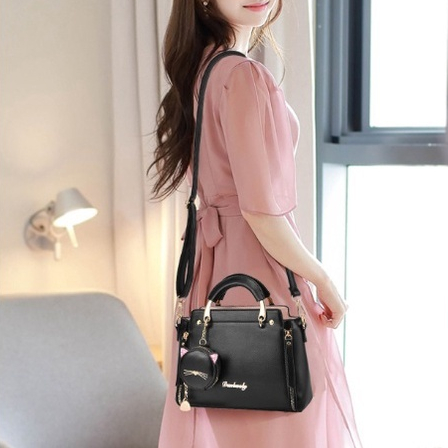 Túi xách nữ thời trang đi tiệc đi làm đeo vai đeo chéo có quai xách, túi xách công sở nữ cao cấp 2023 pk mèo dễ thương