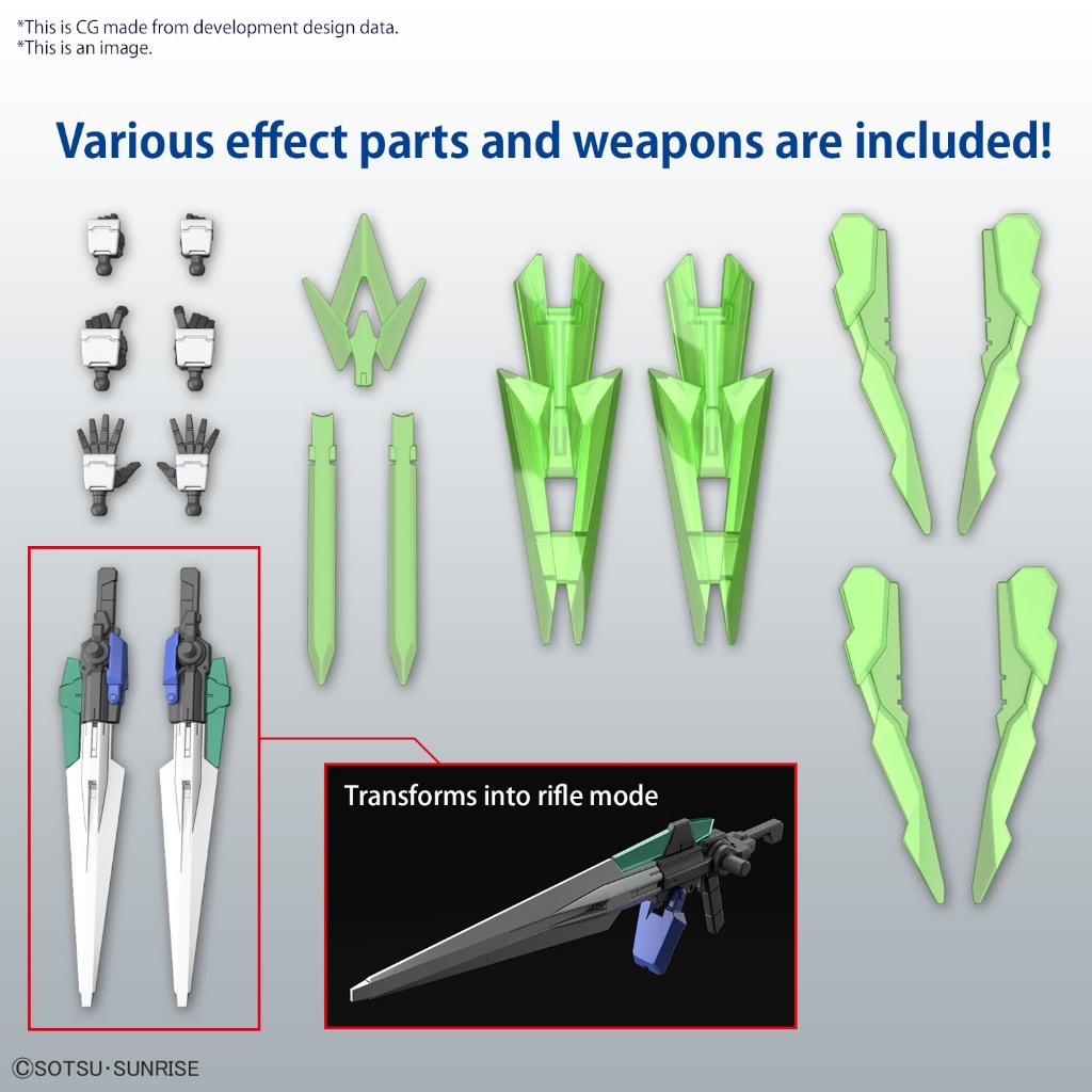 Mô Hình Lắp Ráp HG 1/144 GUNDAM 00 DIVER ARC Bandai 4573102657206