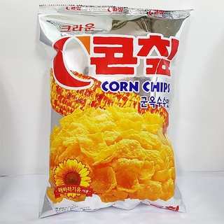 Snack ngô nướng corn chip hàn quốc crown - 콘칲 72g
