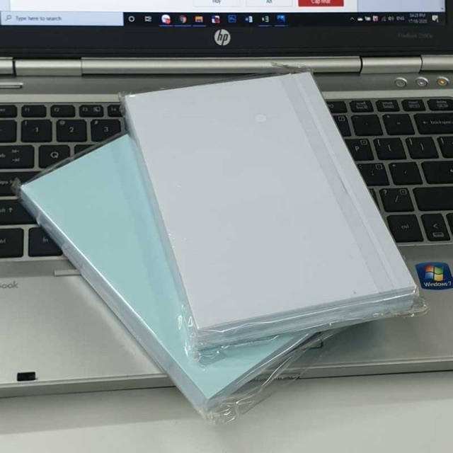 Giấy Decal  A6 Tệp 100 tờ Có Sẵn Lớp Dán, In Đơn Thương Mại Điện Tử