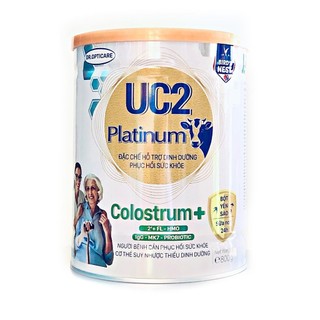 Sữa bột uc2 platinum colostrum + lon 800g