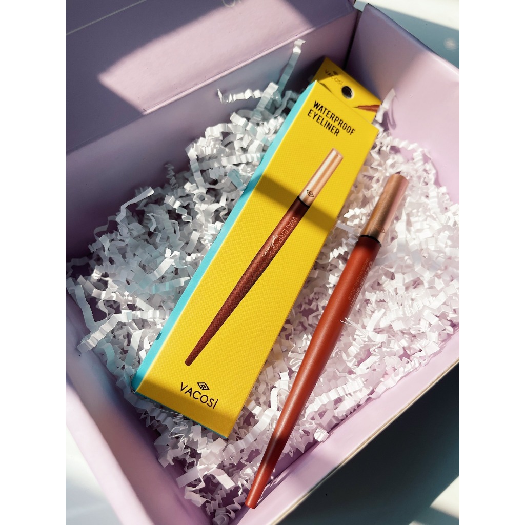 Bút Kẻ Mắt Nước Chống Trôi Vacosi Natural Studio Waterproof Eyeliner